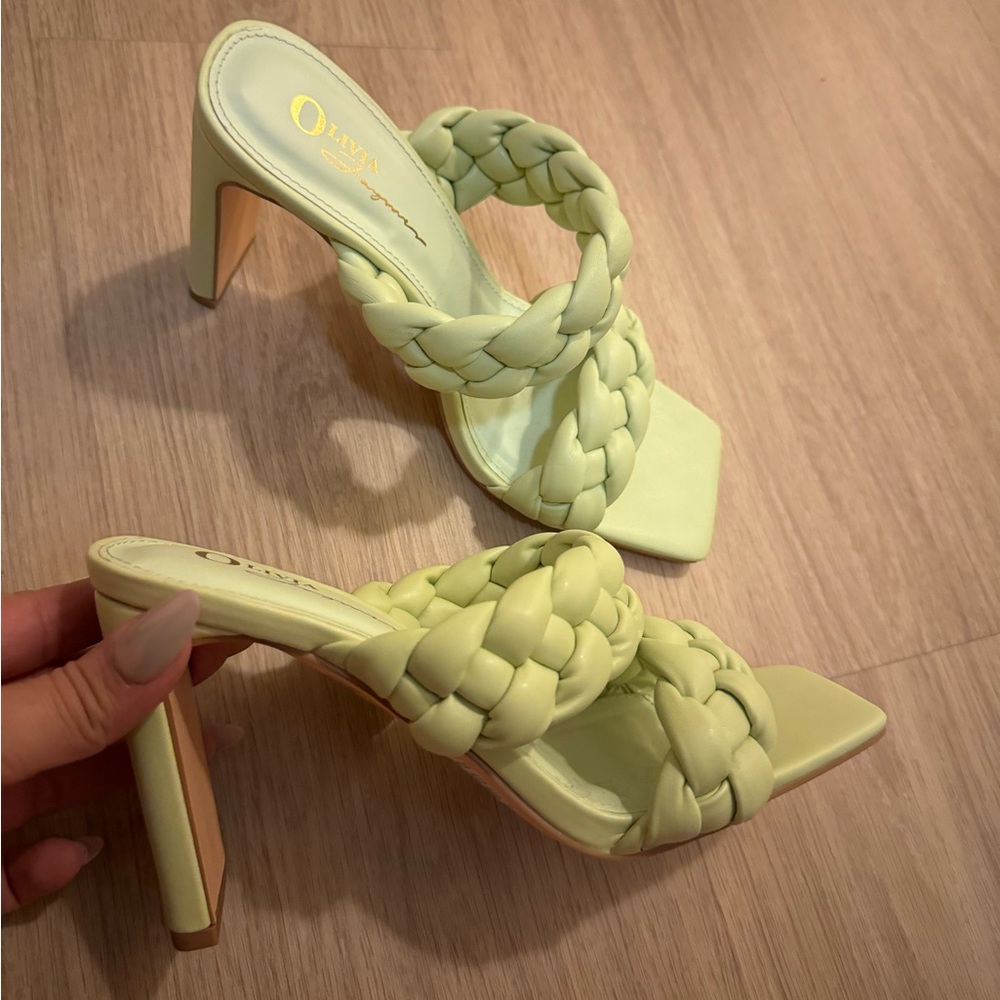 BRAND NEW Braided Strap Heel